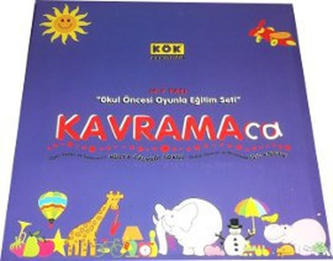 Okul Öncesi Oyunla Eğitim Seti Kavramaca | Kök Yayıncılık - Okul Öncesi Eğitim Dizisi (İnce Kapak)