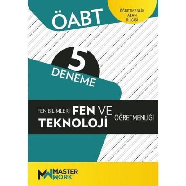 ÖABT Fen Bilimleri Fen ve Teknoloji Öğretmenliği 5 Deneme