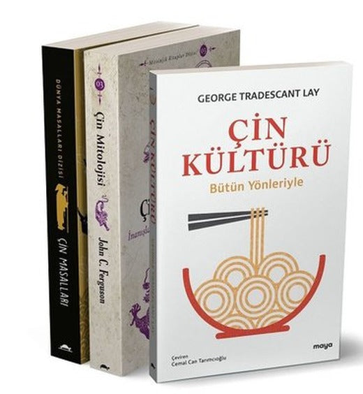 Maya Çin Seti - 3 Kitap Takım | Maya Kitap (İnce Kapak)