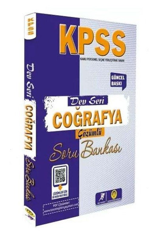 2026 KPSS Coğrafya Dev Seri Soru Bankası | Tasarı Akademi (İnce Kapak)