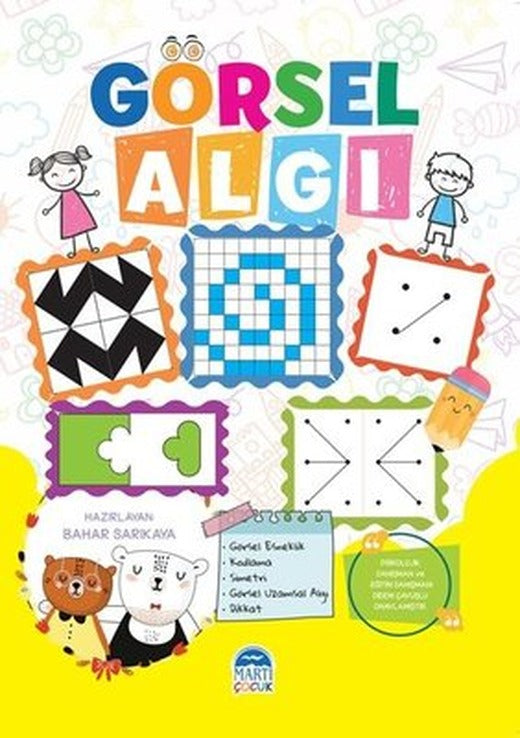 Görsel Algı - Etkinlik Kitabı | Martı Yayınları