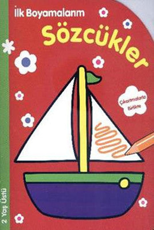 İlk Boyamalarım Sözcükler | Parıltı Yayınları