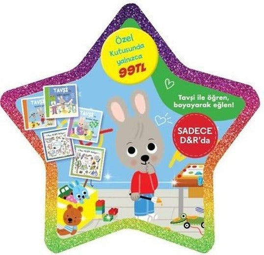 Tavşi + Mini Resim A. Metal Kutulu Set | Doğan ve Egmont Yayıncılık