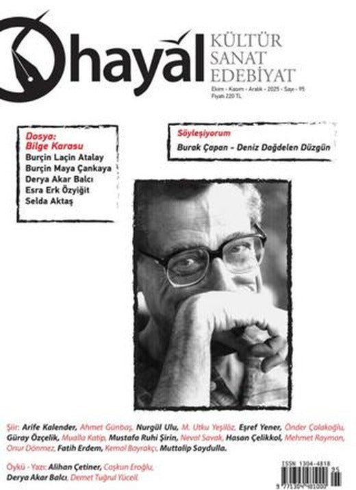 Hayal Kültür Sanat Edebiyat Dergisi Sayı: 95 | Hayal Yayınları (Ciltsiz)