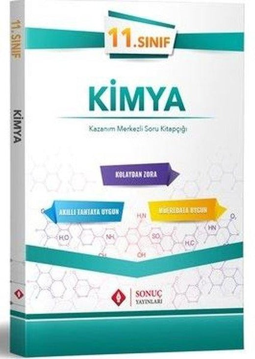 11.Sınıf Kimya Tek Kitap | Sonuç Yayınları (İnce Kapak)