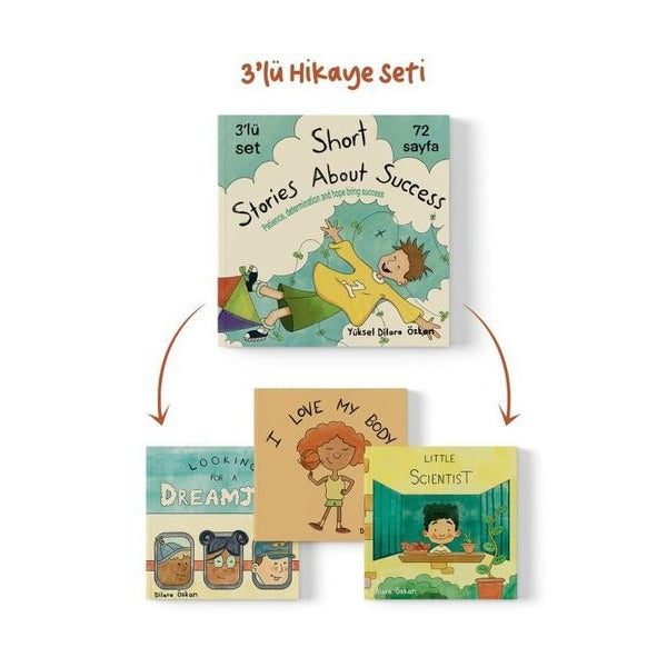 Short Stories About Success Seti - 3 Kitap Takım