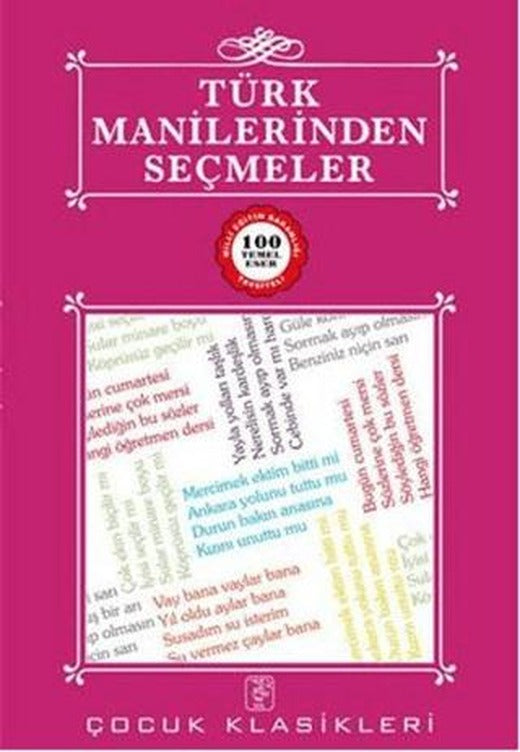Türk Manilerinden Seçmeler