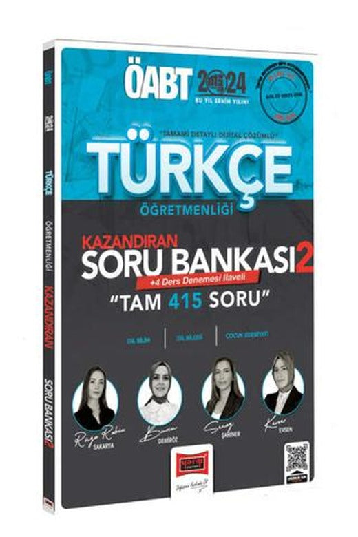 2024 ÖABT Türkçe Öğretmenliği Kazandıran Soru Bankası 2 | Yargı Yayınevi (Ciltsiz)