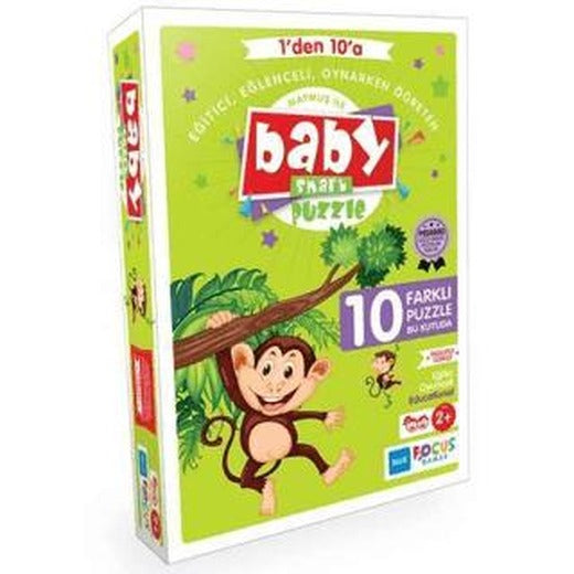Blue Focus Puzzle Baby Smart 55 Parça | Blue Focus Yayınları