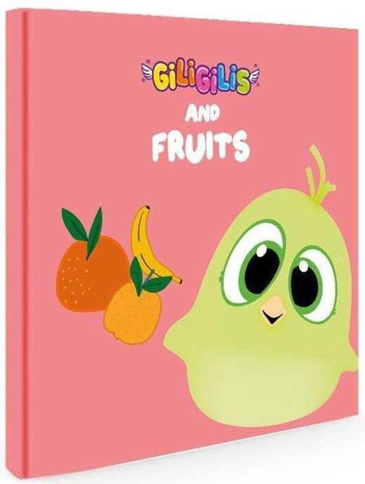 Giligilis and Fruits - İngilizce Eğitici Mini Karton Kitap Serisi | Artenino Yayıncılık (İnce Kapak)