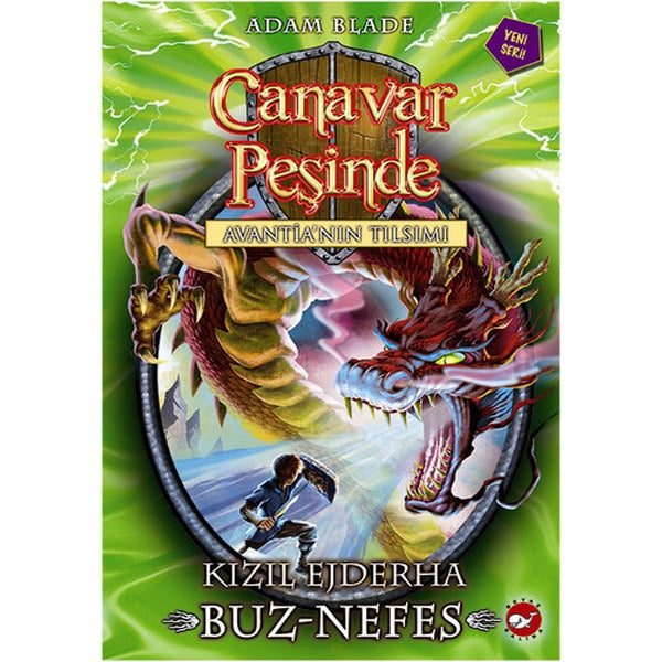 Canavar Peşinde 23 - Kızıl Ejderha Buz - Nefes | Beyaz Balina Yayınları (İnce Kapak)