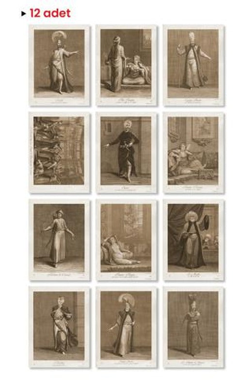 Sanat Kartpostal Seti (12'li) | Fol Kitap