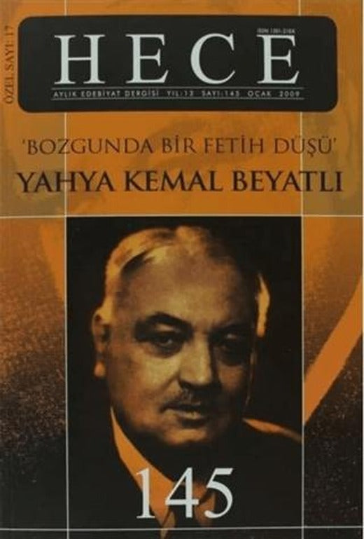 Hece Aylık Edebiyat Dergisi Yahya Kemal Beyatlı Özel Sayı: 17 - 145 (Ciltsiz) | Hece Dergisi (Ciltsiz)