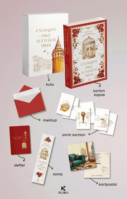 Uyumadan Önce Tuttuğum Dilek (Kutulu) | Pukka Yayınları (Ciltsiz)