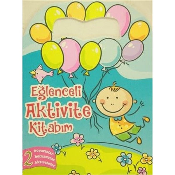 Eğlenceli Aktivite Kitabım 2 - Pembe Kitap | Revzen Kitap (Ciltsiz)