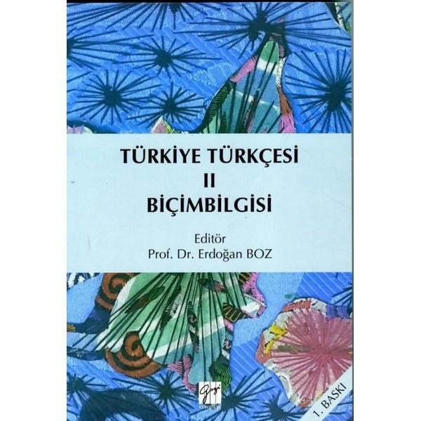 Türkiye Türkçesi 2 Biçimbilgisi