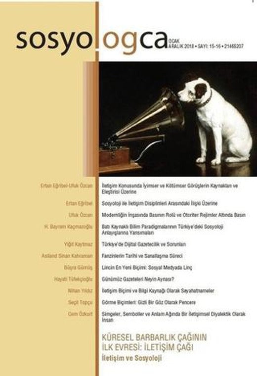 Sosyologca Dergisi Sayı: 15 - 16 | Doğu Kitabevi (Ciltsiz)