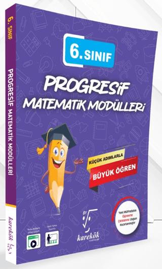 6. Sınıf Progresif Matematik Modülleri | Karekök Yayıncılık (Ciltsiz)  - Resim 1