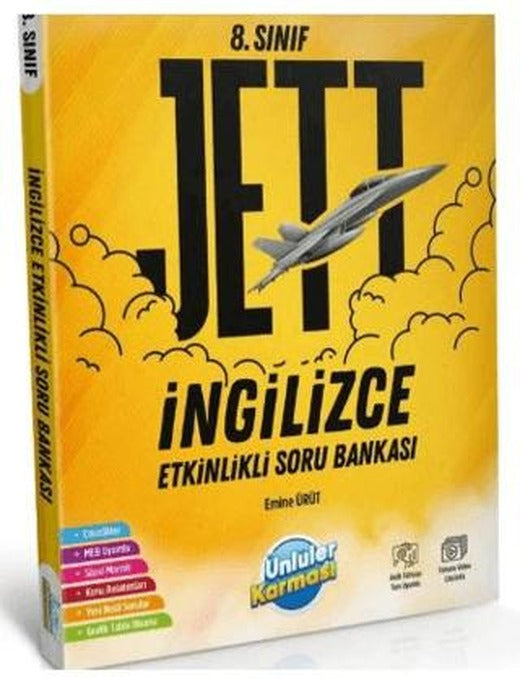 8. Sınıf Jett İngilizce Etkinlikli Soru Bankası
