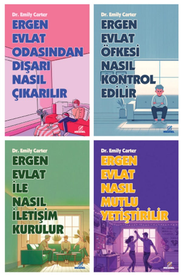 Ergen Evlat Psikolojisi 4’lü Set | Nesnel Yayınları (Ciltsiz)