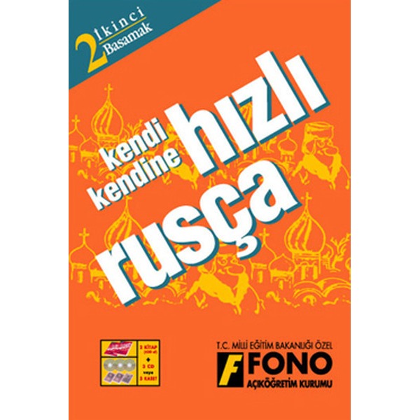 Hızlı Rusça 2.Basamak Seti - Kutulu | Fono Yayınları