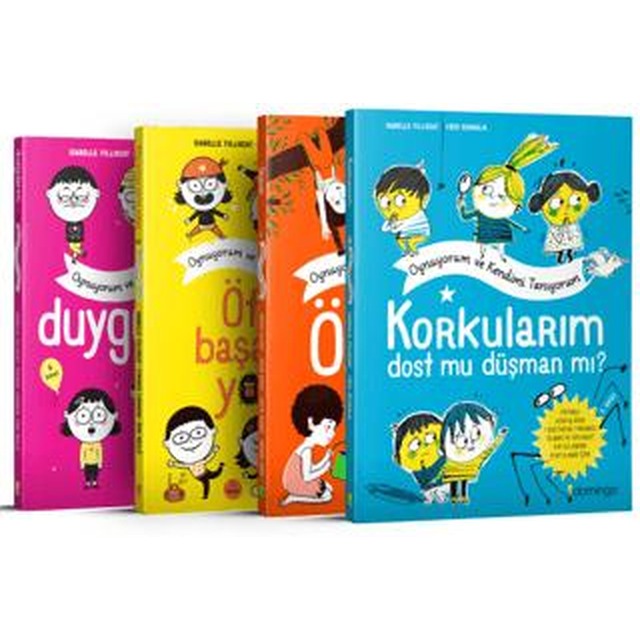 Duygularım - Oynuyorum ve Kendimi Tanıyorum Seti (4 Kitap) | Domingo Yayınevi (Ciltsiz)
