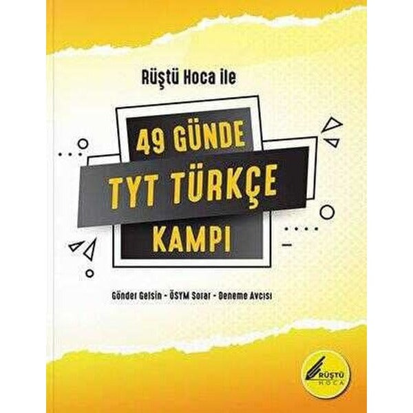 49 Günde TYT Türkçe Kampı | Rehber Matematik (İnce Kapak)