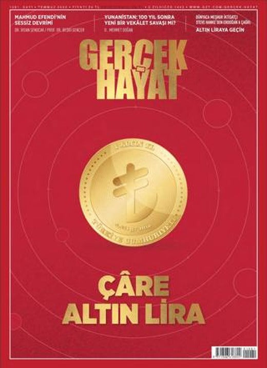Gerçek Hayat Dergisi Sayı: 1081 Temmuz 2022 | Gerçek Hayat Dergisi (Ciltsiz)