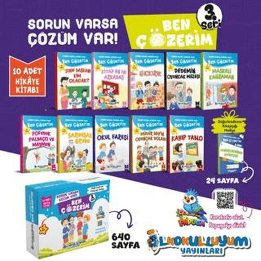 Ben Çözerim Hikaye Kitabı Seti 3. Seri | İlkokulluyum (Ciltsiz)