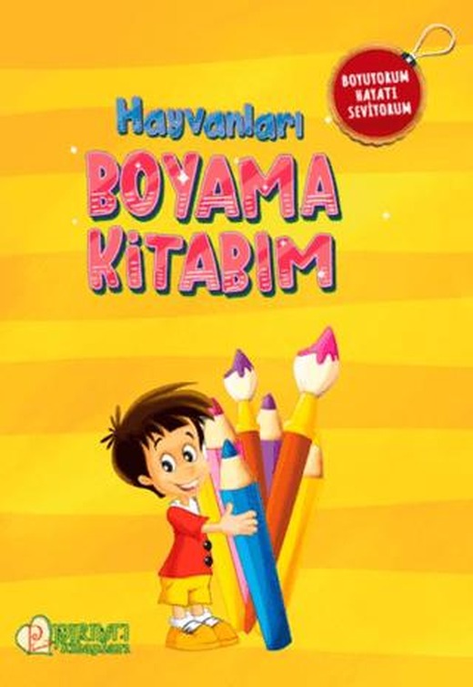 Hayvanları Boyama Kitabım | Pırıltı Kitapları - Erkam (Ciltsiz)