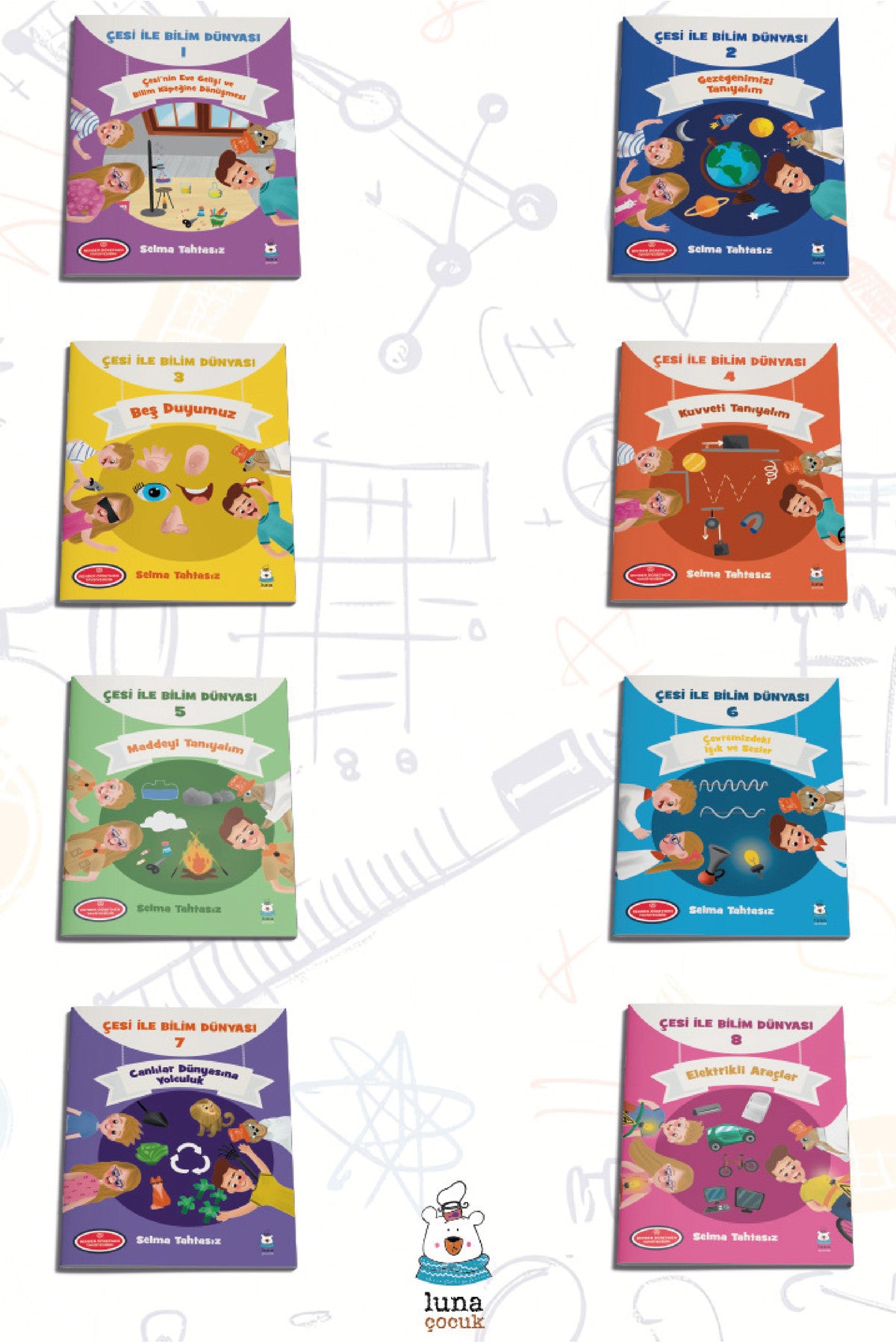 9786256075276/ Çesi İle Bilim Dünyası/ Selma Tahtasız kitap kapağı