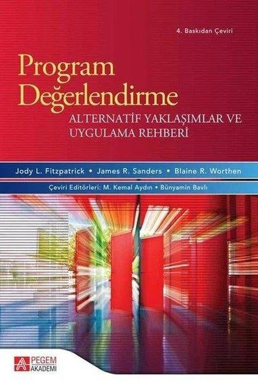 Program Değerlendirme | Pegem Akademi Yayıncılık (İnce Kapak)