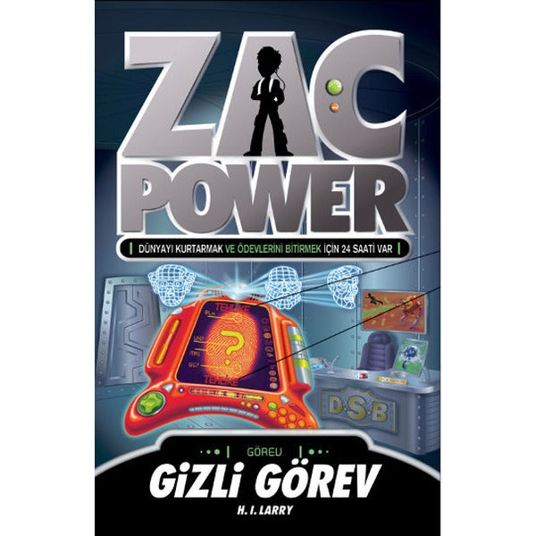Zac Power 12 - Gizli Görev | Caretta Çocuk (İnce Kapak)
