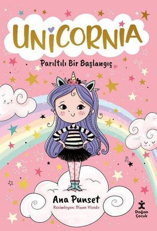 Unicornia - Parıltılı Bir Başlangıç | Doğan Çocuk (İnce Kapak)