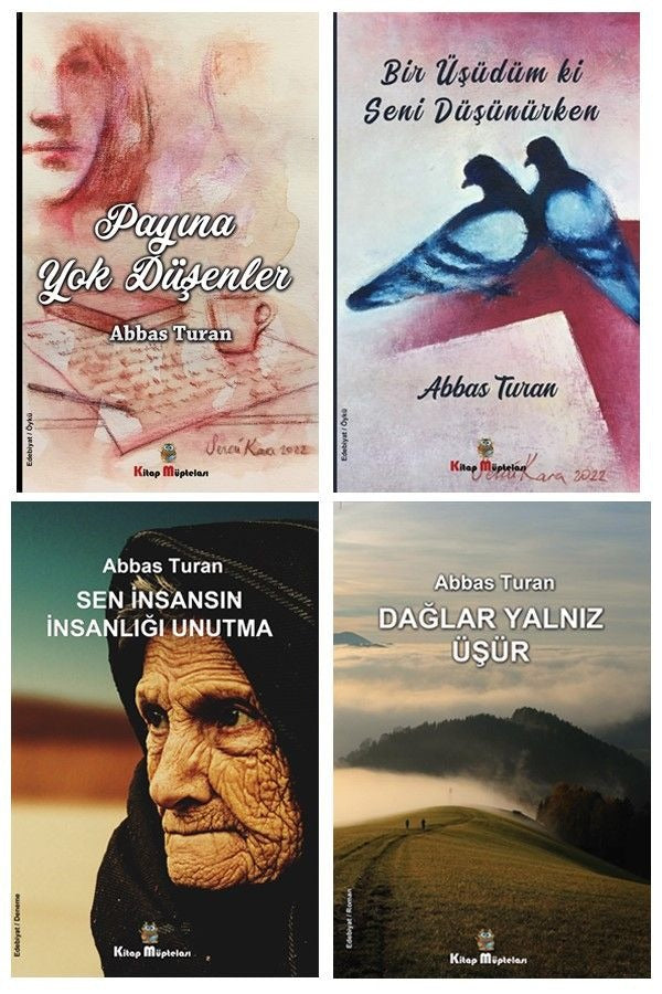 Abbas Turan Kitapları (4 Kitap Set) | Kitap Müptelası Yayınları (Ciltsiz)