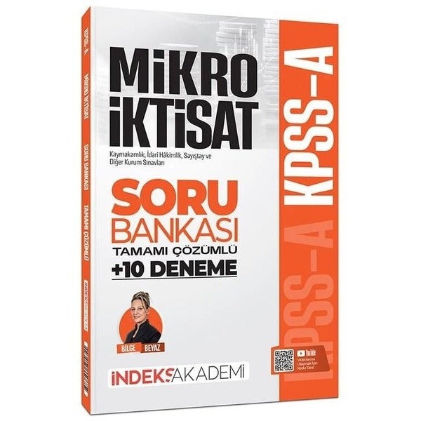 2026 KPSS A Grubu Mikro İktisat Soru Bankası ve 10 Deneme Çözümlü | İndeks Akademi (İnce Kapak)
