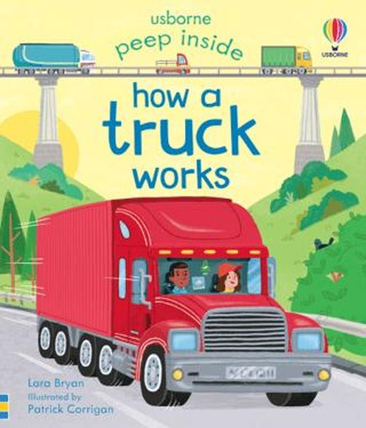 Peep Inside How a Truck Works | Usborne (Ciltsiz)