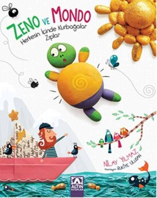 Zeno Ve Mondo - Herkesin İçinde Kurbağalar Zıplar | Altın Kitaplar