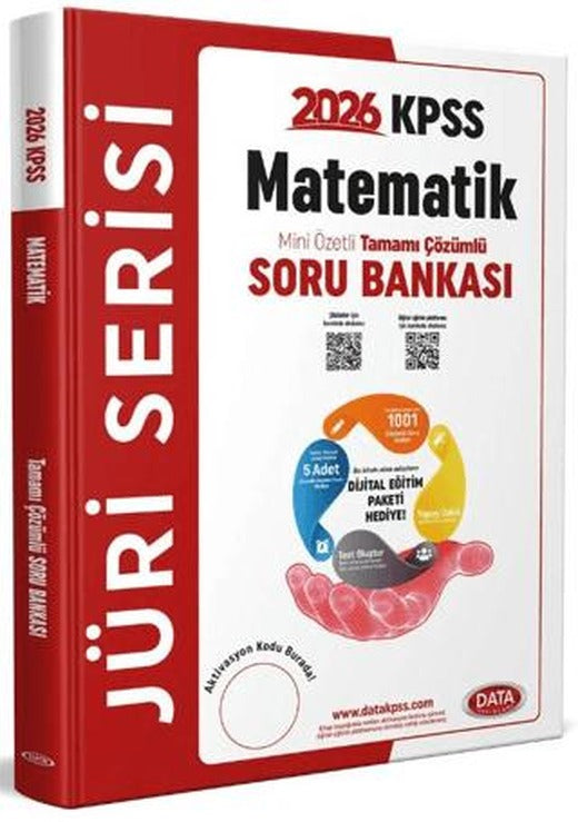 2026 KPSS Jüri Serisi Matematik Mini Özetli Tamamı Çözümlü Soru Bankası + Dijital Eğitim Platformu Hediye