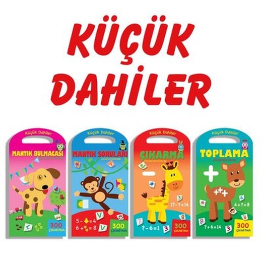 Küçük Dahiler Seti - 4 Kitap Takım | Parıltı Yayınları (İnce Kapak)