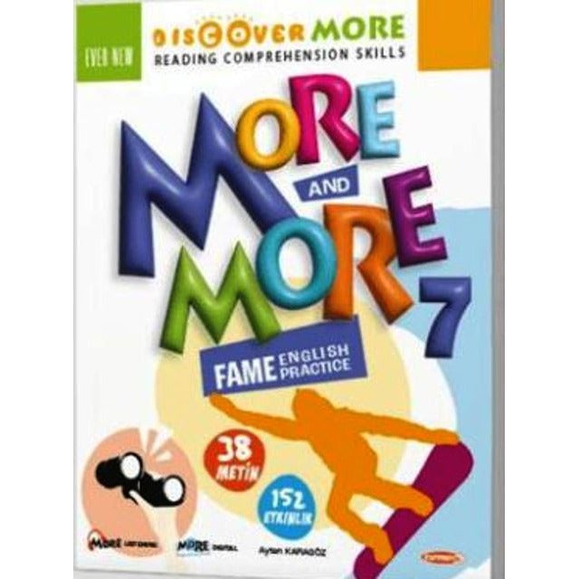 7 More&More Reading Comprehension Skills | Kurmay Yayınları (Ciltsiz)