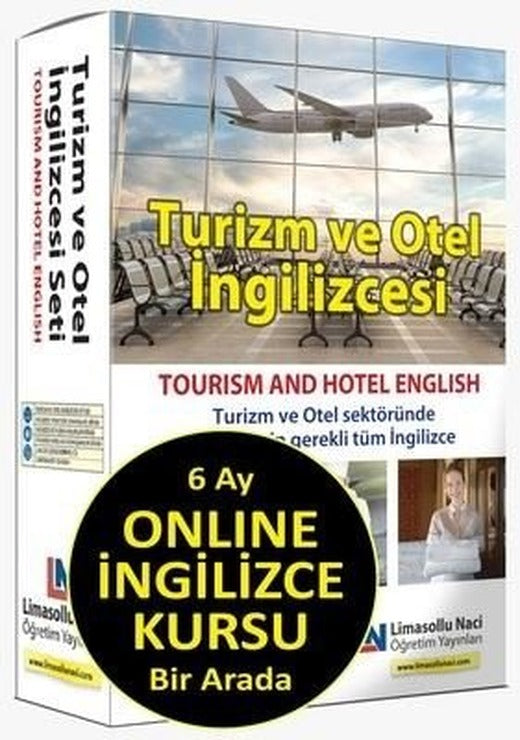 Turizm ve Otel İngilizcesi Seti | Limasollu Naci Öğretim Yay. (Ciltli)