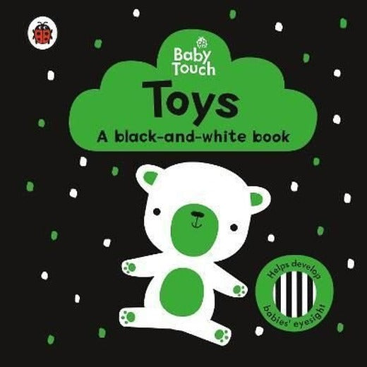 Baby Touch: Toys: a black - and - white book | Penguin Random House Children's UK