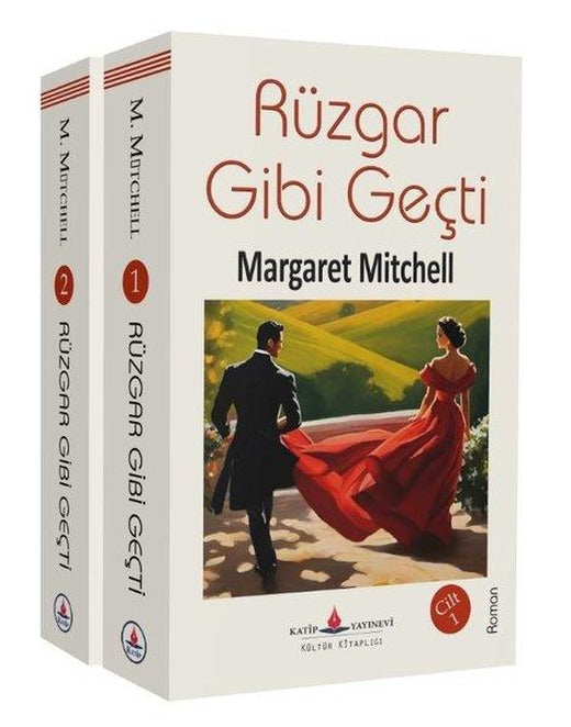 Rüzgar Gibi Geçti Seti - 2 Kitap Takım | Katip Yayınevi (İnce Kapak)