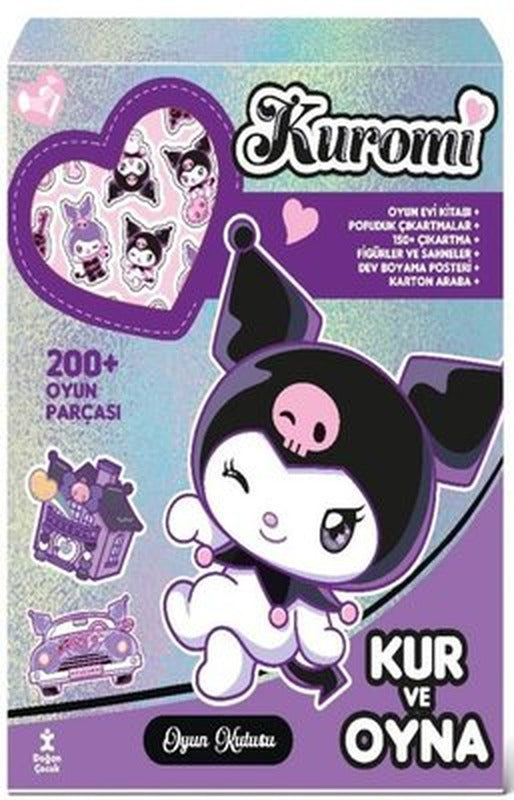Kuromi Oyun Kutusu - Kur ve Oyna |Doğan Çocuk (İnce Kapak)