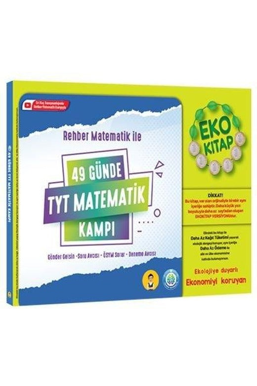 49 Günde TYT Matematik Kampı Eko | Rehber Matematik (İnce Kapak)