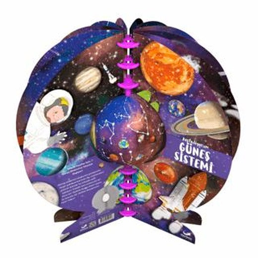 Küreli Kitap: Güneş Sistemi | Gürbüz Yayınları (Ciltsiz)