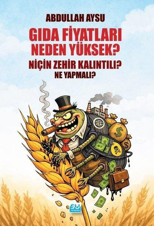 Gıda Fiyatları Neden Yüksek? Niçin Zehir Kalıntılı? Ne Yapmalı? | Su Yayınları (İnce Kapak)