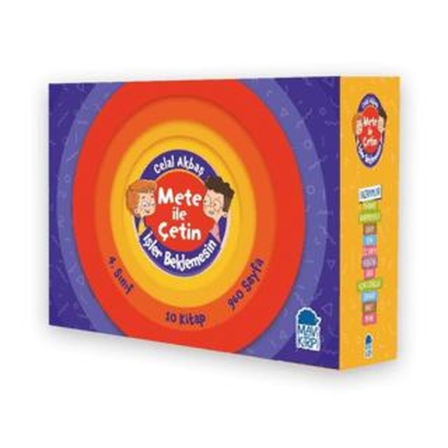 Mete İle Çetin İşler Beklemesin 4. Sınıf Hikaye Seti (10 Kitap Takım)