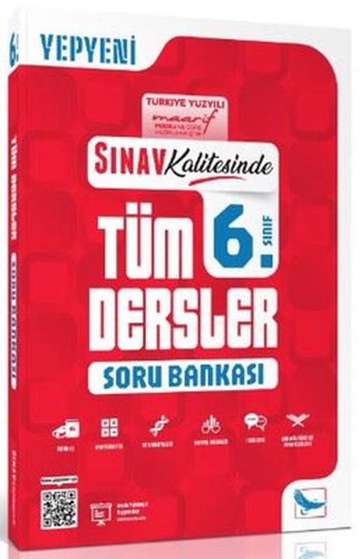 Sınav Kalitesinde 6. Sınıf Tüm Dersler Soru Bankası | Sınav Yayınları (İnce Kapak)